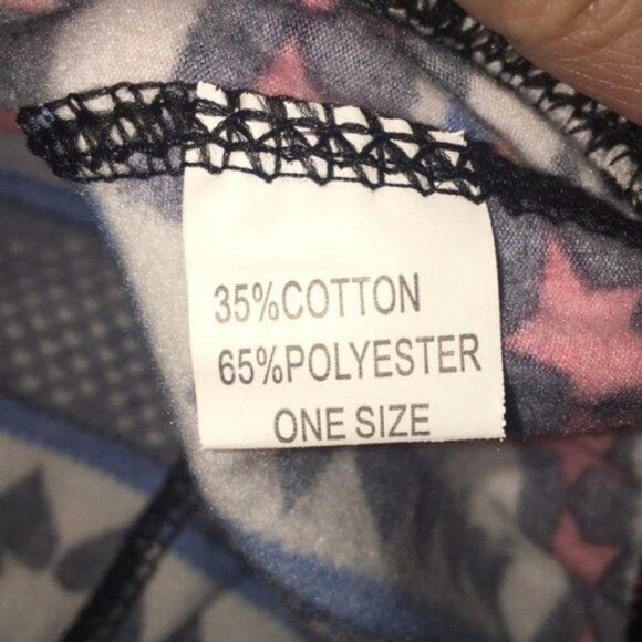 Fancy Fans Leggings One Size - Picture 4 of 4